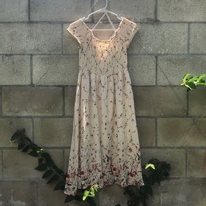 Off the shoulder floral dress